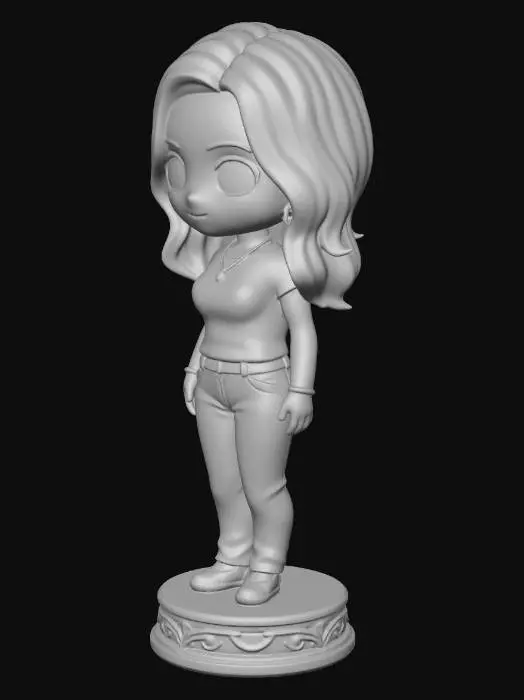 3D model for Friends Monica