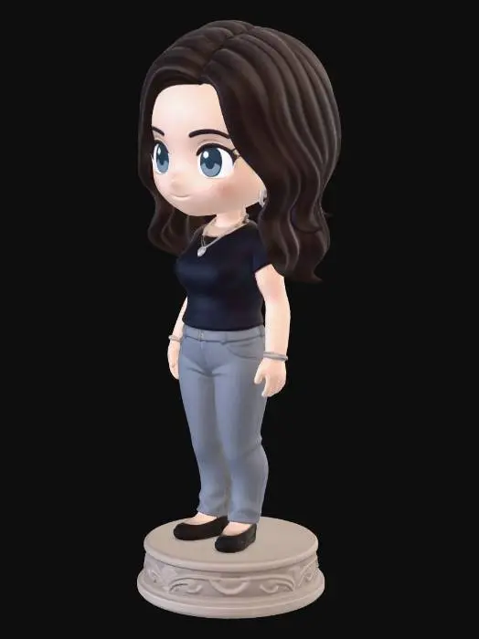 3D model for Friends Monica