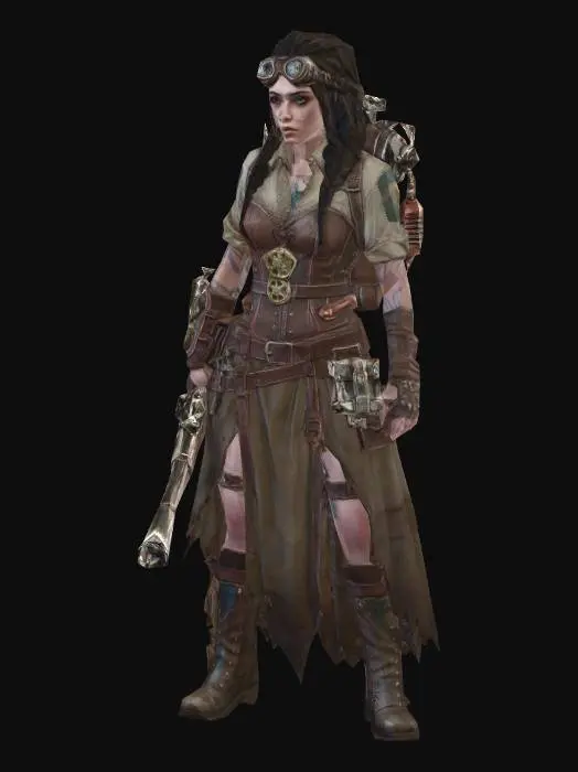 3D model for Gears of the Wasteland