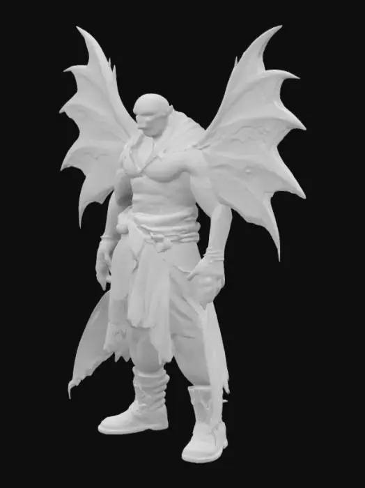 3D model for Dark Void Fairy perfect detail for 3D model. Make the fairy Bulky
