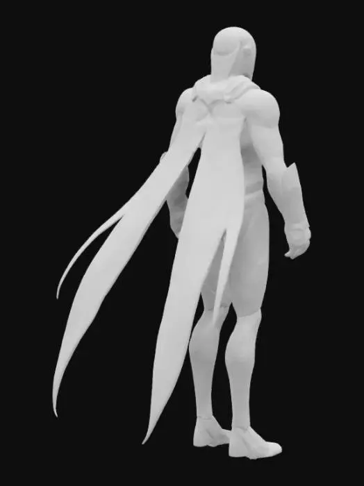 3D model for Create a combination of Spider man, Iron Man and Dr. strange with a Little of Venom in between
