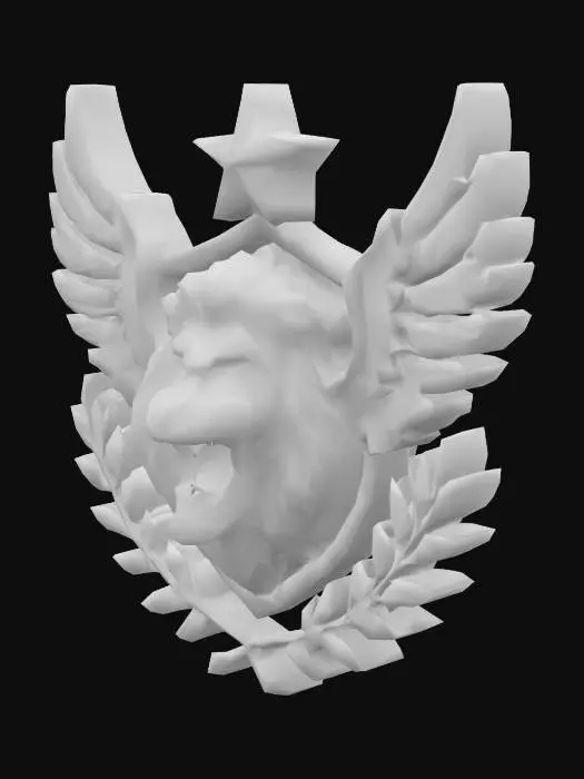 3D model for Majestic Valor Emblem