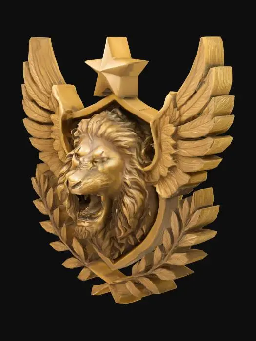 3D model for Majestic Valor Emblem
