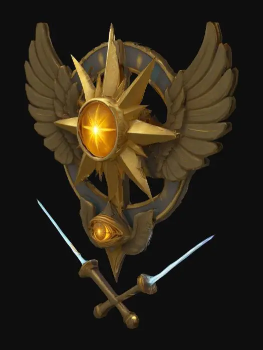 3D model for Celestial Guard Crest, #emblem#