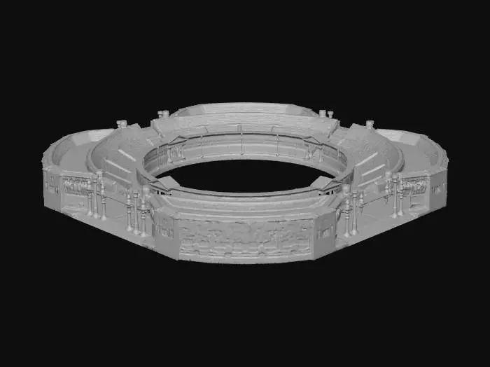 3D model for Ancient Arena Ruins
