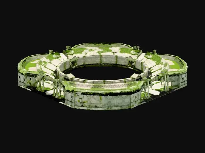 3D model for Ancient Arena Ruins