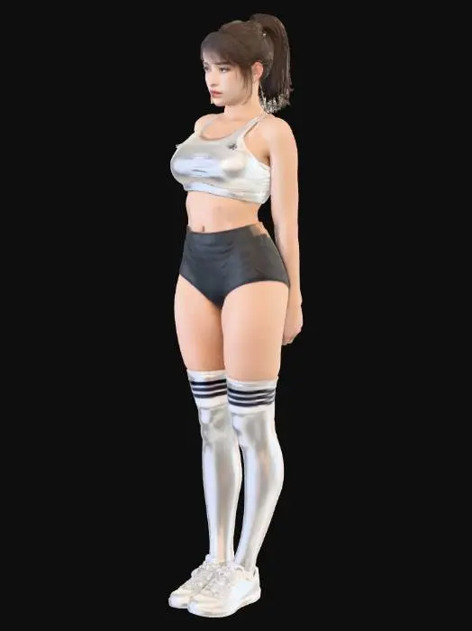 3D model for Fitness Inspiration