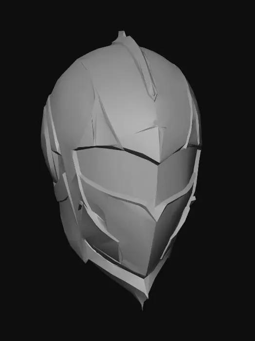 3D model for Cracked Helmet