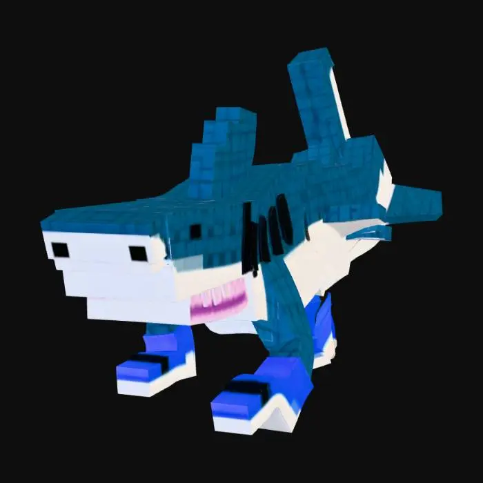 3D model for Shark Block Creation