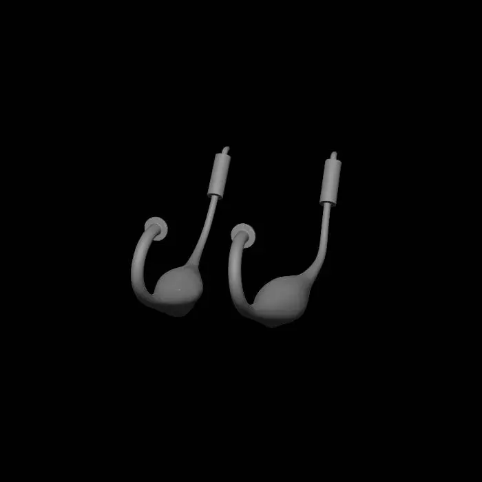 3D model for Two-Stroke Moto2 Racing Exhaust CAD Model