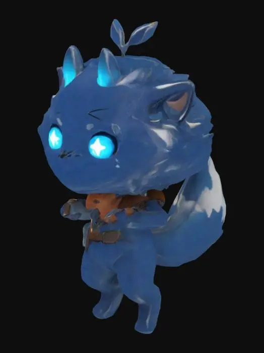 3D model for Starlit Forest Sprite