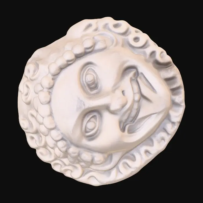 3D model for Smiling Sun Disk