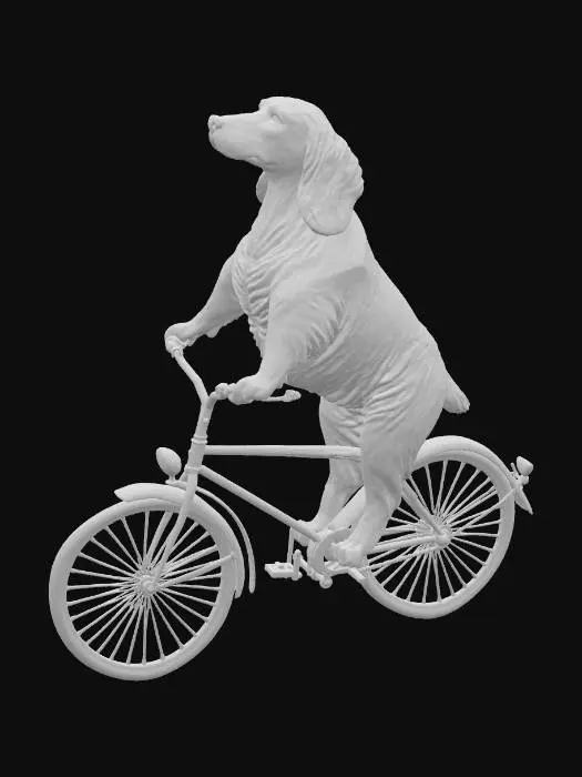 3D model for Cycling Canine Adventure