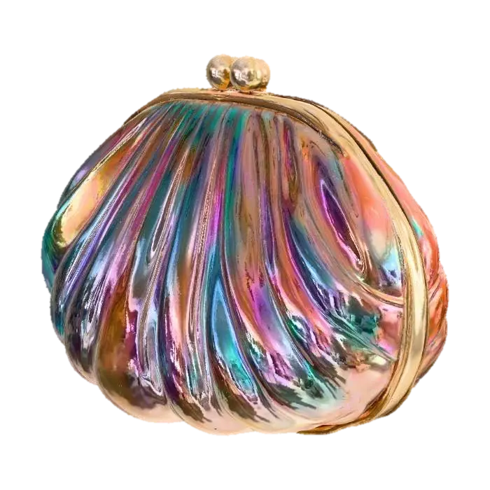 SeaShell Purse 3D model, vytvořený pomocí AI