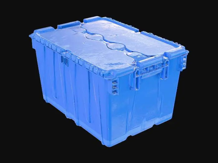 3D model for Blue Storage Bin