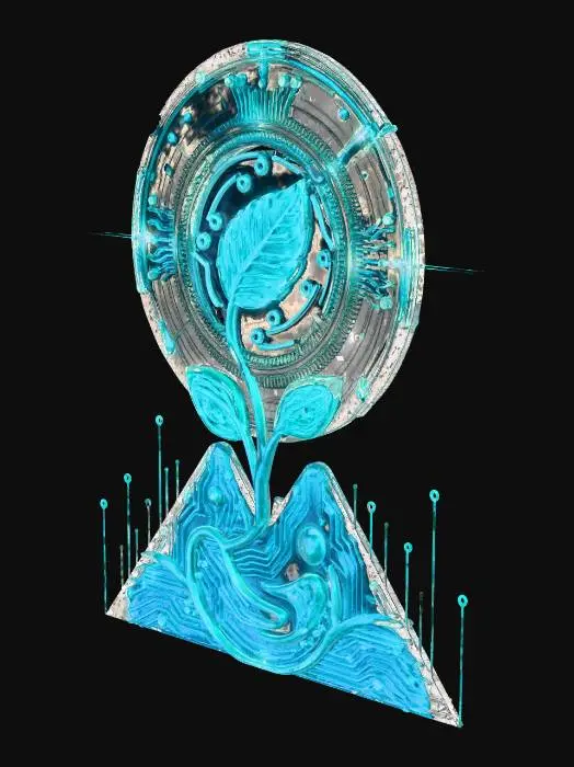 3D model for Techno-Botany Fusion