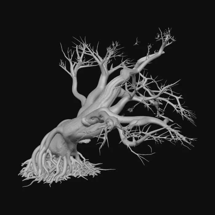 3D model for Withered Tree