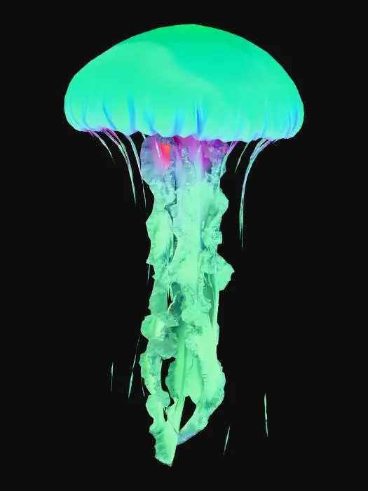 3D model for jelly fish