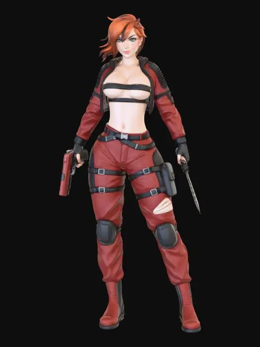 3D model for Mercenary Vanguard