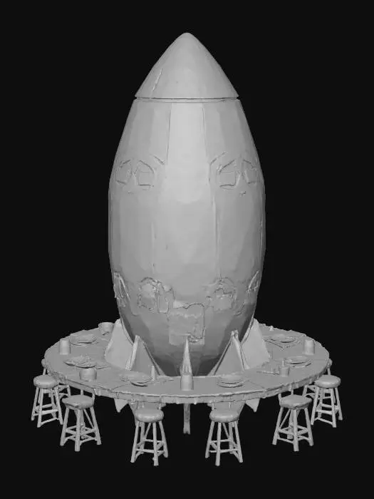 3D model for Nuclear Family Dinner