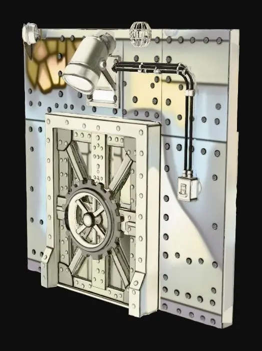 3D model for Vault Door Mystery