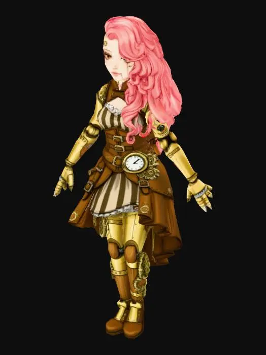 3D model for Clockwork Marionette