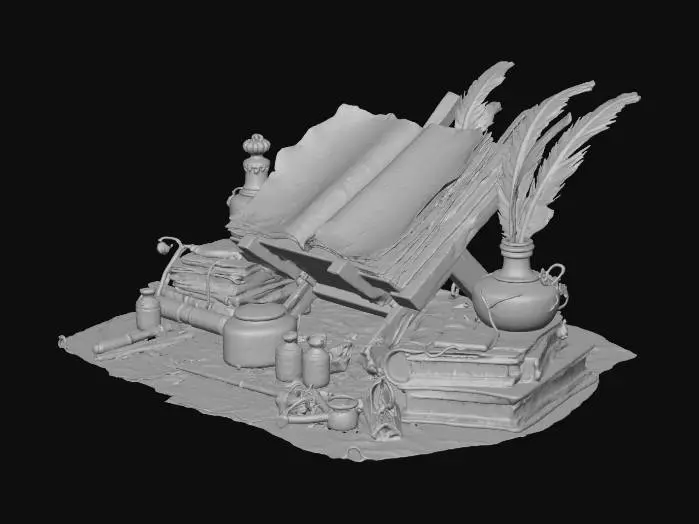3D model for Alchemy's Study