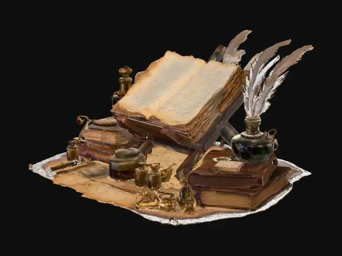 3D model for Alchemy's Study