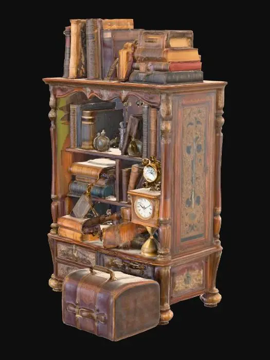 3D model for Timeless Library Collection