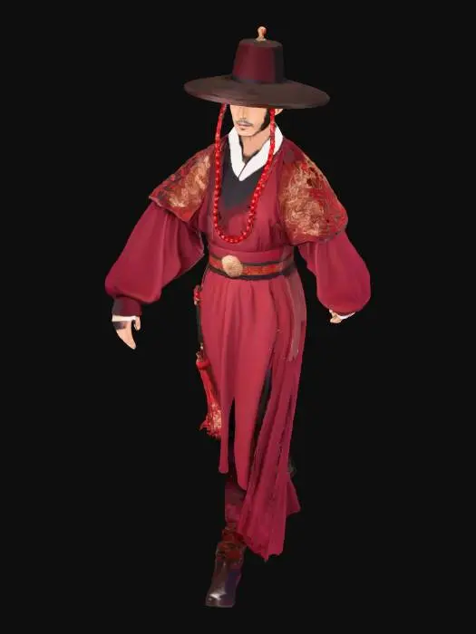 3D model for Traditional Elegance