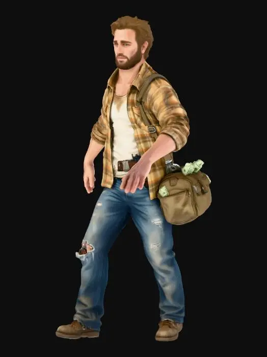 3D model for Survival Wanderer