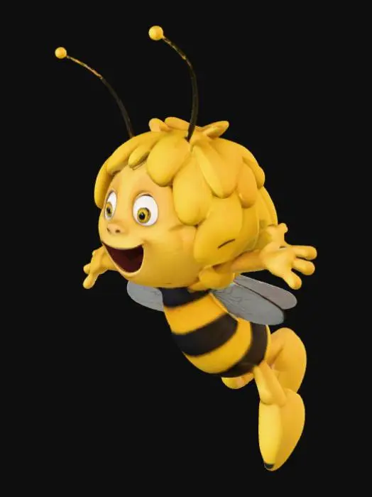 3D model for Happy Bee Character