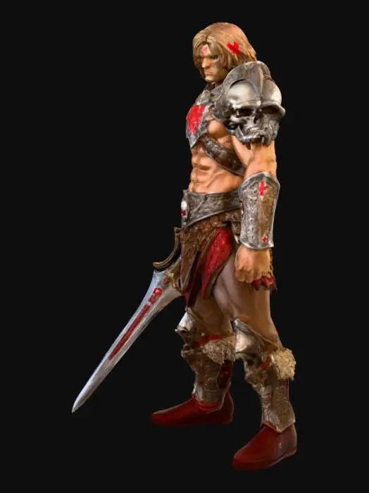 3D model for Warrior of Eternia