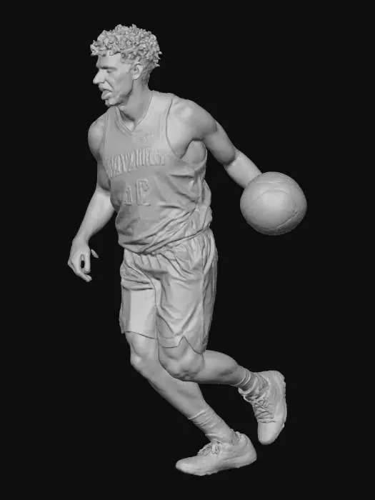 3D model for Basketball Player in Action