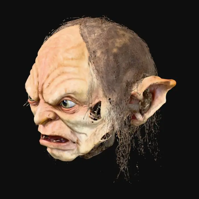3D model for Gollum Portrait