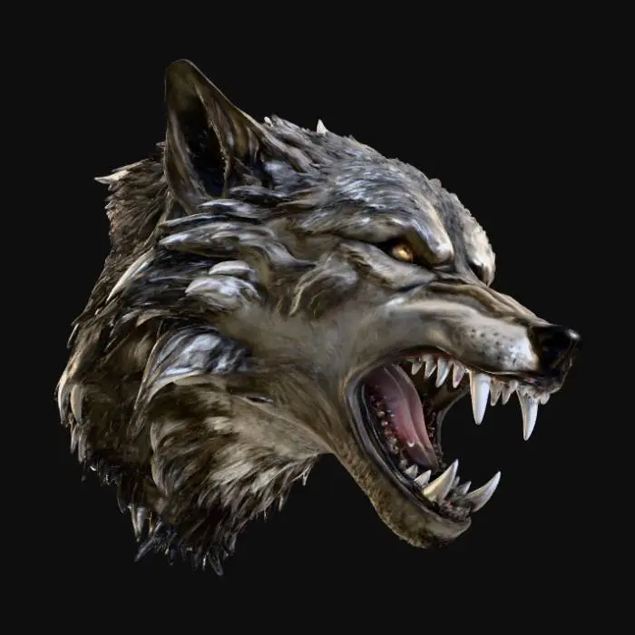 3D model for Ferocious Gaze