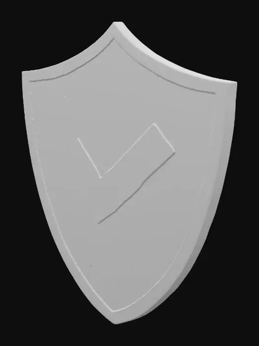3D model for Shield Checkmark