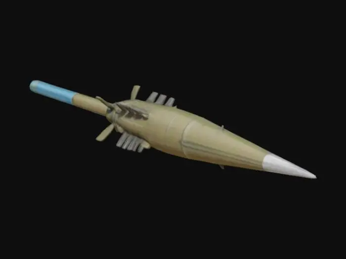 3D model for RPG-7 Projectile