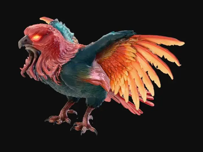 3D model for Inferno Winged Beast, #Halloween2025#