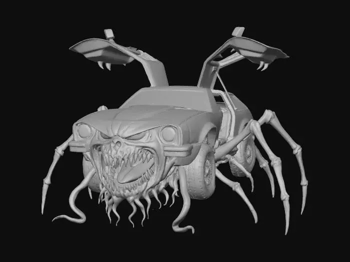 3D model for Arachnid Racer, #Halloween2025#