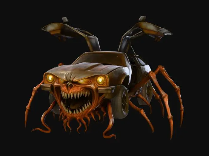 3D model for Arachnid Racer, #Halloween2025#