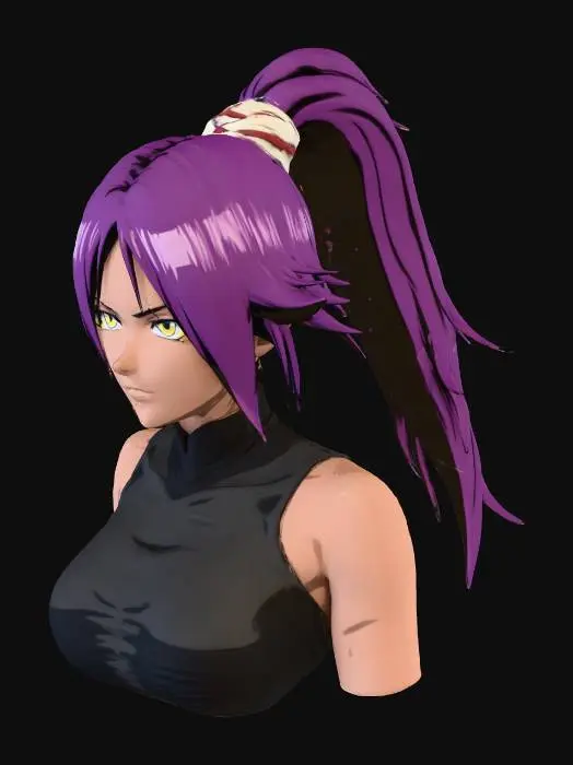 3D model for Fierce Warrior