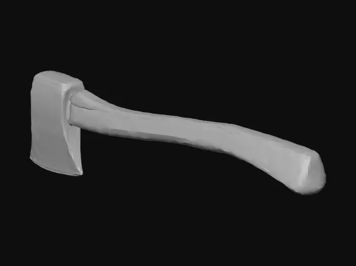 3D model for Rusty Axe