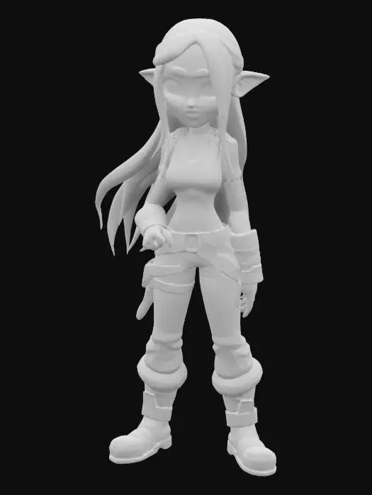 3D model for Adventurous Elf Explorer