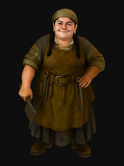 3D model for Butcher's Confidence