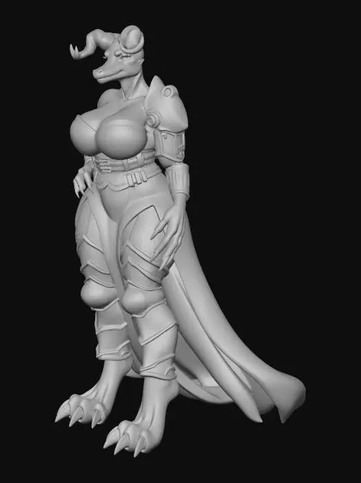 3D model for Guersilia a Caesar legion deathclaw