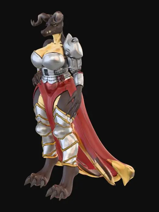 3D model for Guersilia a Caesar legion deathclaw