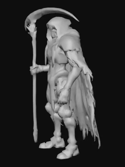 3D model for Cybernetic Grim Reaper