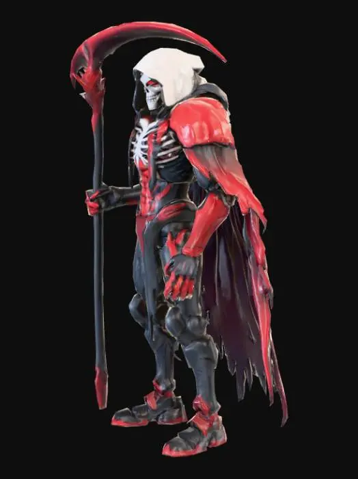 3D model for Cybernetic Grim Reaper