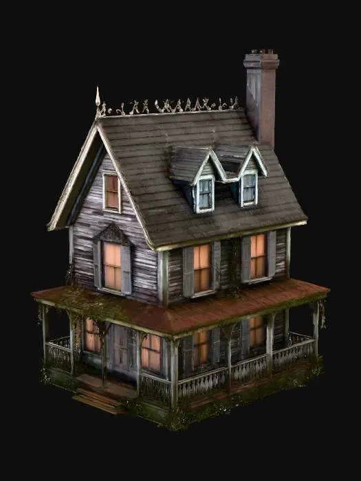 3D model for Haunted Residence